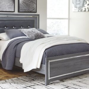 Lodanna - Gray - Queen Panel Bed