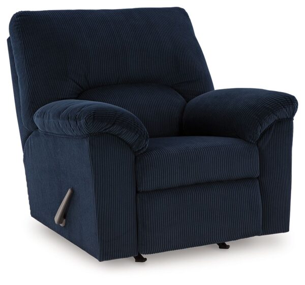 Simplejoy - Navy - Rocker Recliner