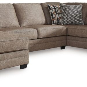 Cannonbrook - Nutmeg - 3-Piece Sectional With Laf Corner Chaise