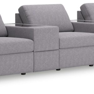Modmax - Granite - 5-Piece Sectional With Storage Consoles