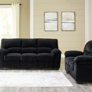 Simplejoy - Onyx - 2 Pc. - Sofa, Loveseat