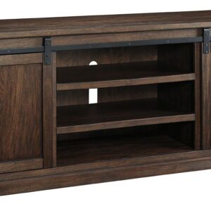 Budmore - Rustic Brown - Extra Large TV Stand