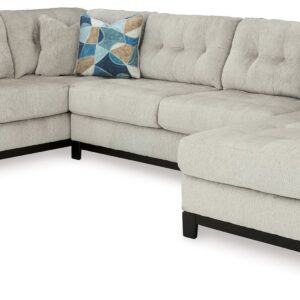 Maxon Place - Stone - 3-Piece Sectional With Raf Corner Chaise