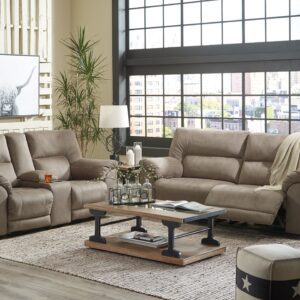 Cavalcade - Slate - 2 Pc. - Reclining Power Sofa, Loveseat