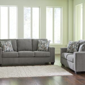 Deltona - Graphite - 2 Pc. - Sofa, Loveseat