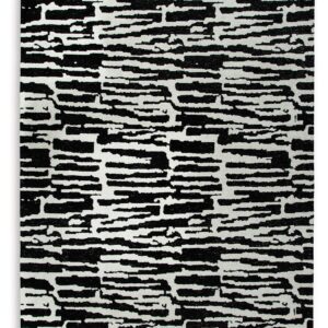 Bramshaw - Black / Ivory - Large Rug