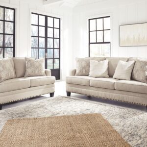 Claredon - Linen - 2 Pc. - Sofa, Loveseat