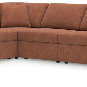 Modmax - Spice - 8-Piece Sectional With Audio And Storage Consoles