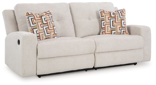 Danum - Stone - 2 Seat Reclining Sofa