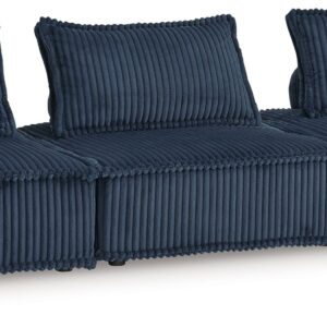 Bales - Navy - 3-Piece Modular Seating