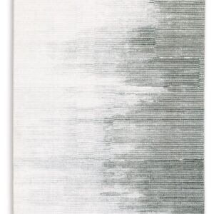 Milset - Black / White / Gray - Large Rug