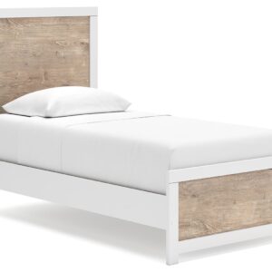 Charbitt - Two-tone - Twin Panel Bed