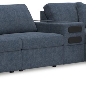 Modmax - Ink - 4-Piece Sectional With Raf Corner Chaise And Audio System Console