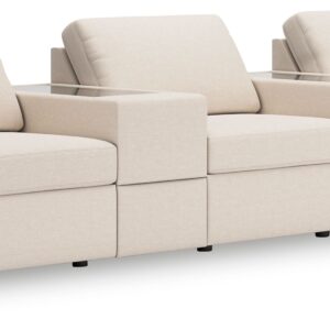 Modmax - Oyster - 5-Piece Sectional With Storage Consoles