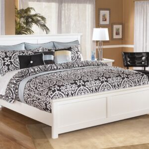 Bostwick Shoals - White - King Panel Bed