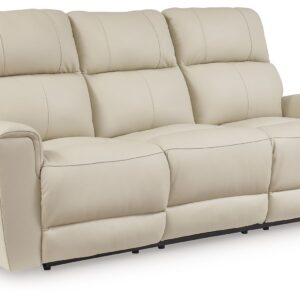 Dahlmoore - Almond - Power Reclining Sofa