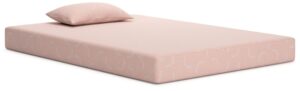Ikidz Coral - Coral - Full Mattress and Pillow Set of 2