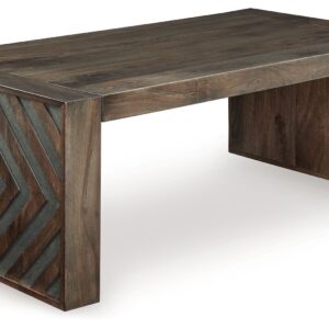 Dreggan - Brown - Rectangular Cocktail Table