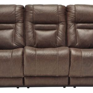 Wurstrow - Umber - PWR REC Sofa with ADJ Headrest