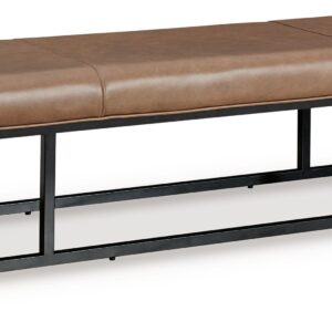 Joston - Caramel - Accent Bench