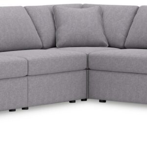 Modmax - Granite - 7-Piece Sectional With Storage Console And Laf Corner Chair