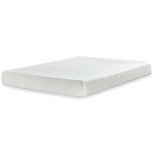 Chime - White - Twin Mattress - 8-inch