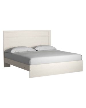 Stelsie - White - King Panel Bed