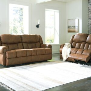 Boothbay - Auburn - 2 Pc. - Power Reclining Sofa, Power Reclining Loveseat