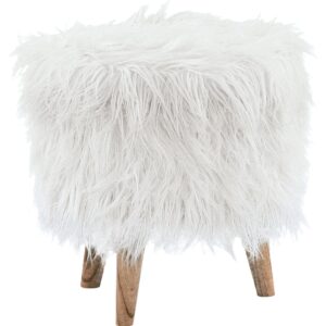 Elson - White - Storage Ottoman