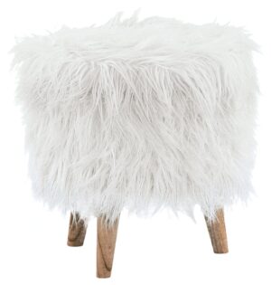 Elson - White - Storage Ottoman