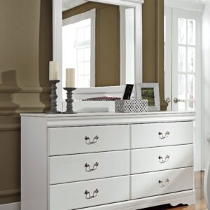 Anarasia - White - Dresser, Mirror