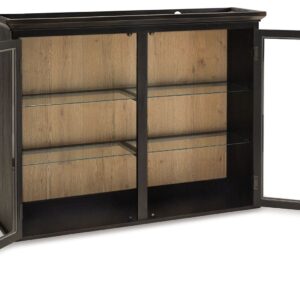Galliden - Black - Dining Room Hutch