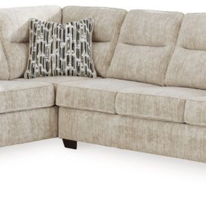 Lonoke - Parchment - 2-Piece Sectional With Laf Corner Chaise