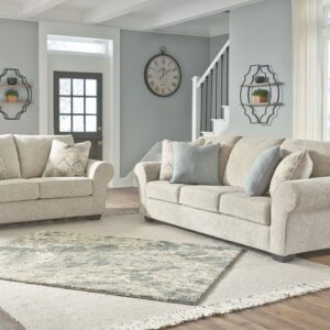 Haisley - Ivory - 2 Pc. - Sofa, Loveseat
