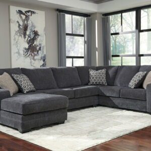 Tracling - Slate - Left Arm Facing Corner Chaise 3 Pc Sectional