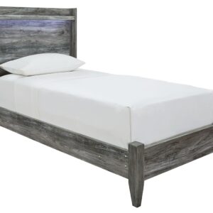 Baystorm - Gray - Twin Panel Bed