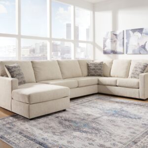 Edenfield - Linen - Left Arm Facing Corner Chaise 3 Pc Sectional