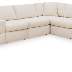 Modmax - Oyster - 8-Piece Sectional With 2 Storage Consoles