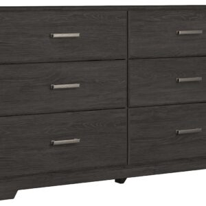 Belachime - Charcoal - Six Drawer Dresser