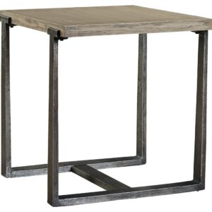 Dalenville - Gray - Rectangular End Table