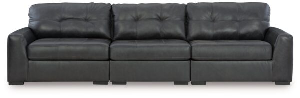 Brindley Pier - Fog - 3-Piece Sectional Sofa