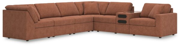 Modmax - Spice - 7-Piece Sectional With Audio System Console