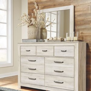 Bellaby - Whitewash - Dresser, Mirror