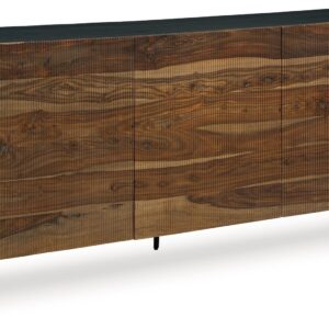 Darrey - Natural / Brown - Accent Cabinet