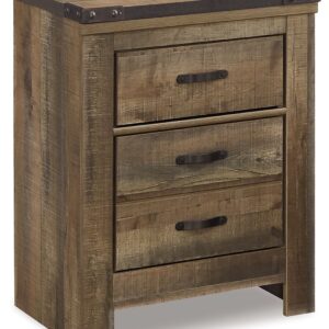 Trinell - Brown - Two Drawer Night Stand