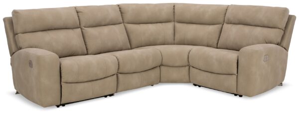 Next-Gen Durapella - Sand - 4-Piece Power Reclining Sectional