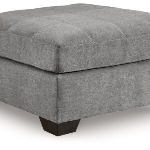 Marleton - Gray - Oversized Accent Ottoman