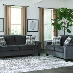 Abinger - Smoke - 2 Pc. - Sofa, Loveseat