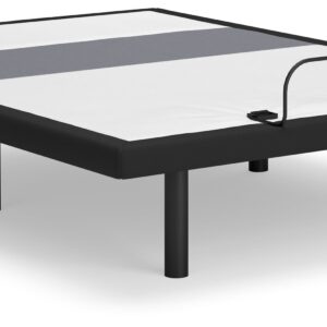 Best Base With Lumbar And Audio - Black - Queen Adjustable Base