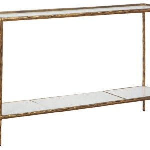 Ryandale - Antique Brass Finish - Console Sofa Table